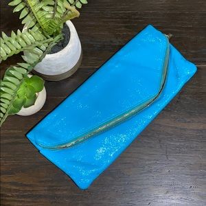 Patent Leather Hobo Wallet/Clutch